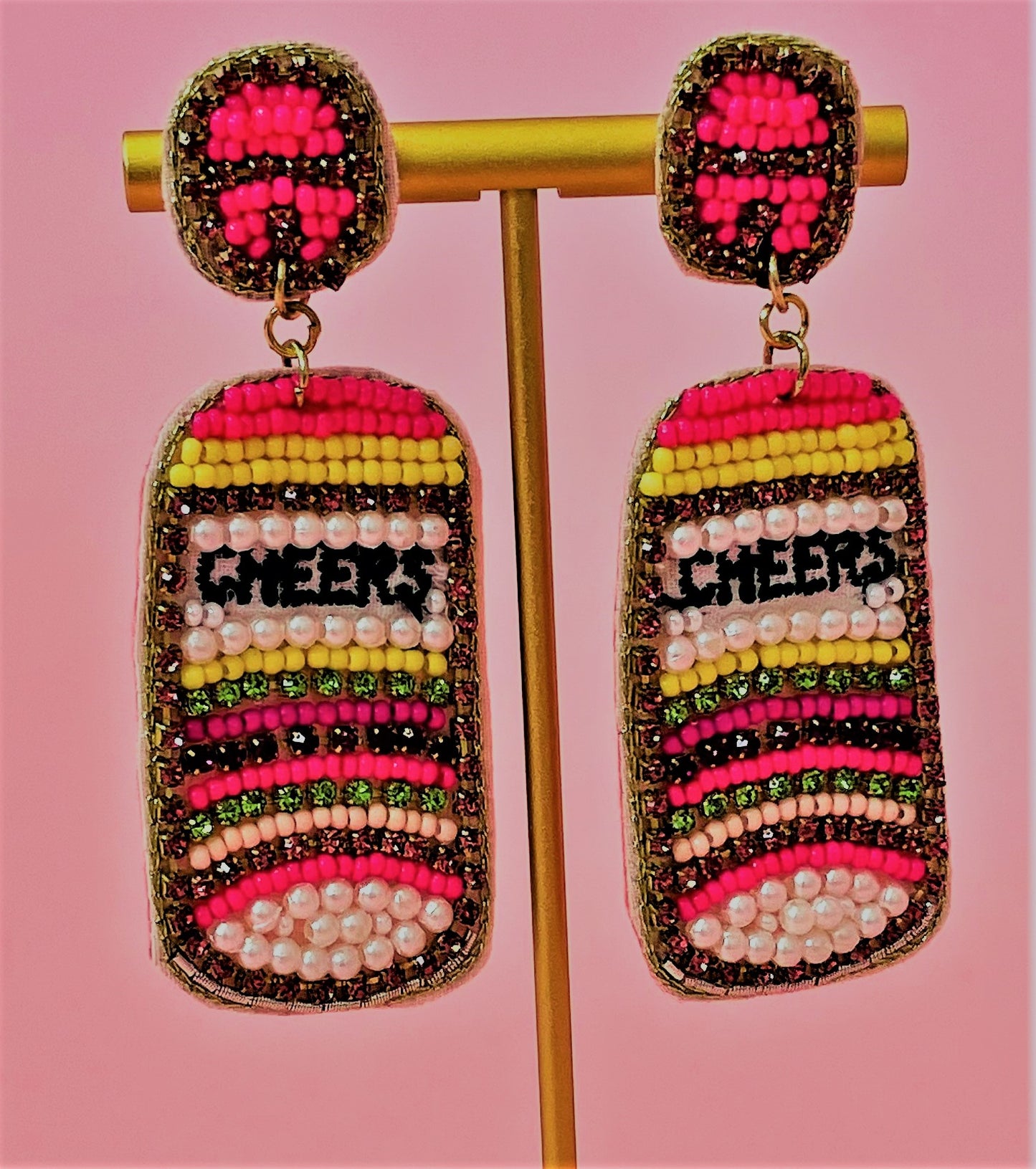 Cheers Beaded Earrings