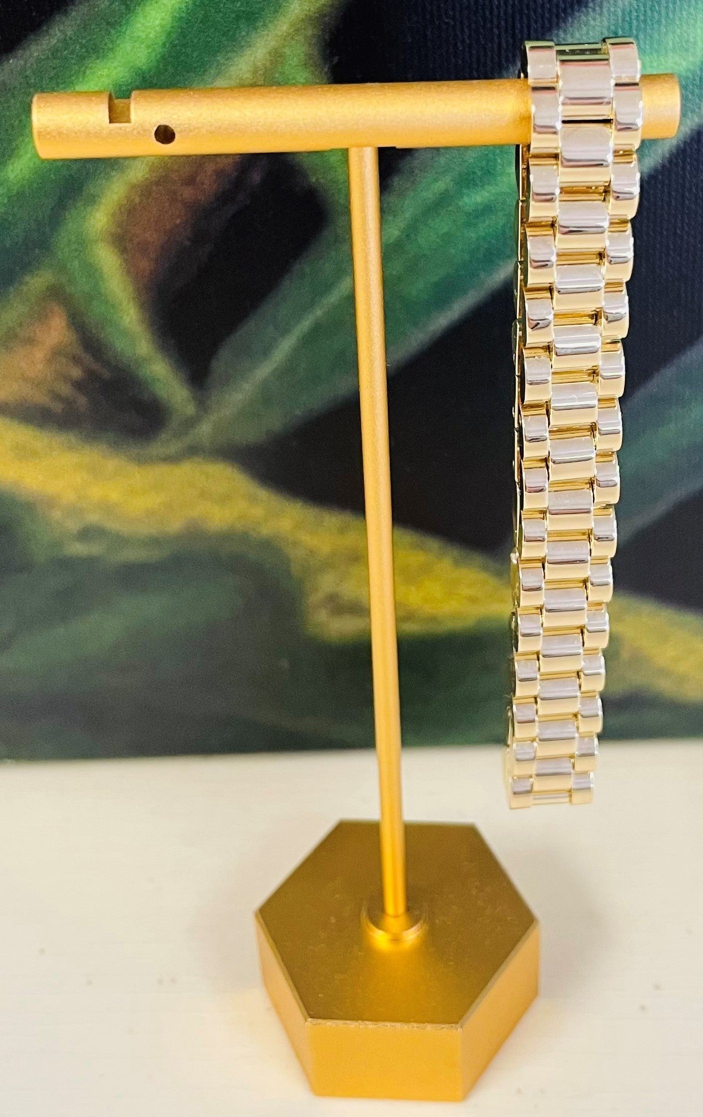 Gold Linked Bracelet