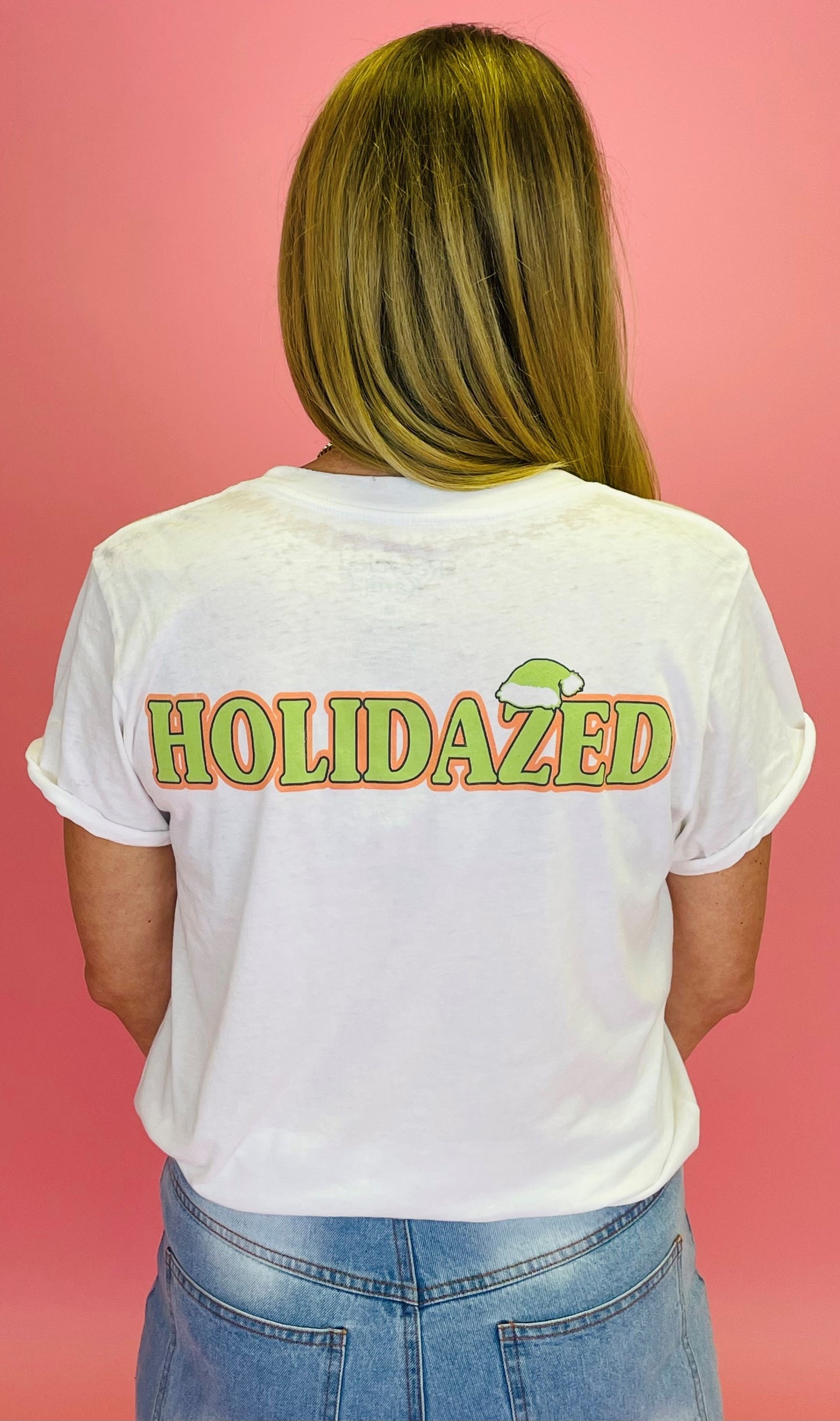 Holidazed Burnout Tee