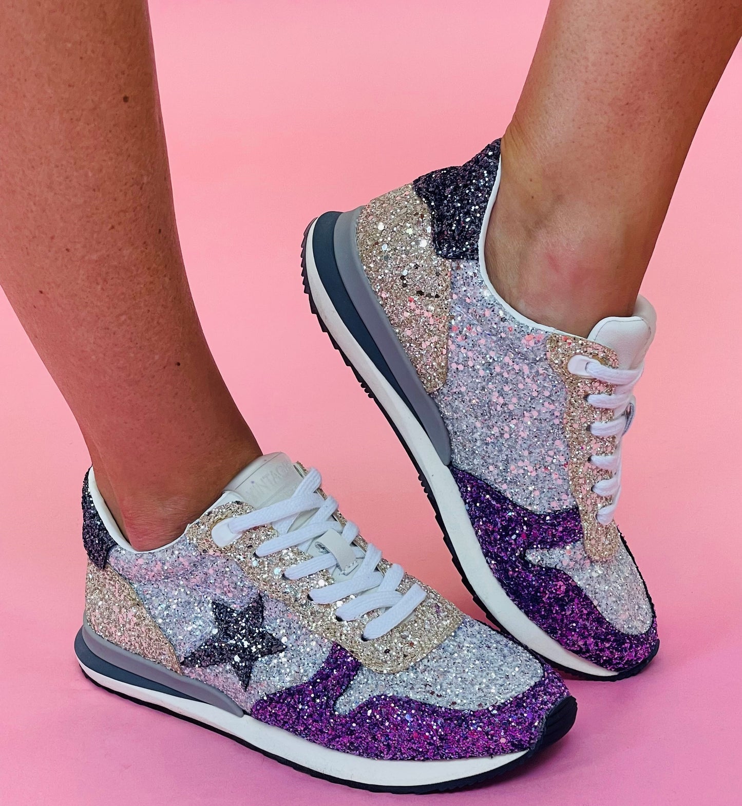 Glitter Multi Color Runner