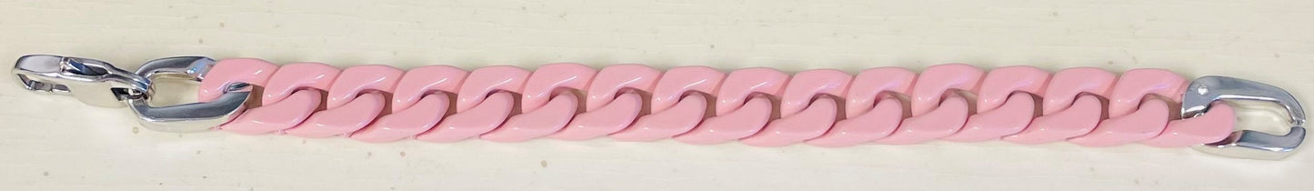 Blush Pink Chain Bracelet